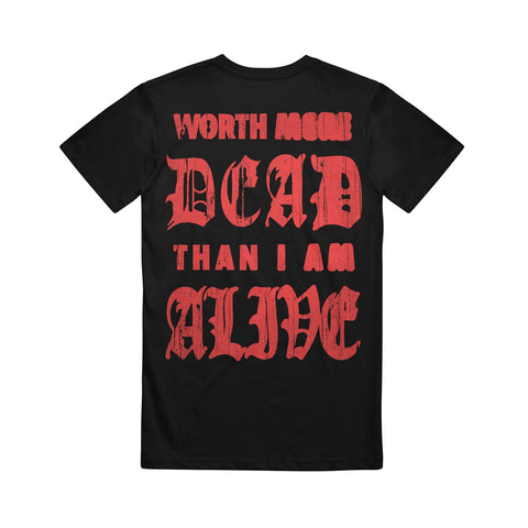 Worth More Dead - Black back