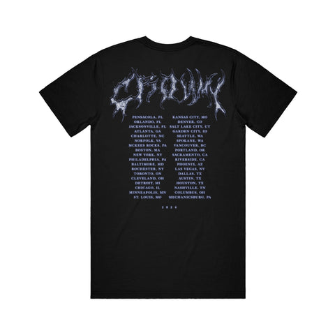 Castle 2024 Tour Tee - Black back