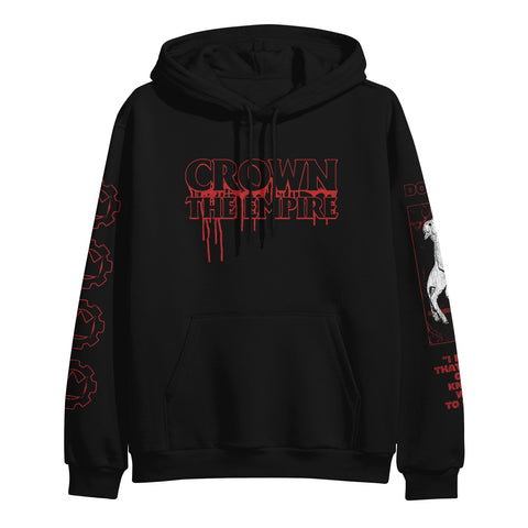 Sacrifice Hoodie - Black front