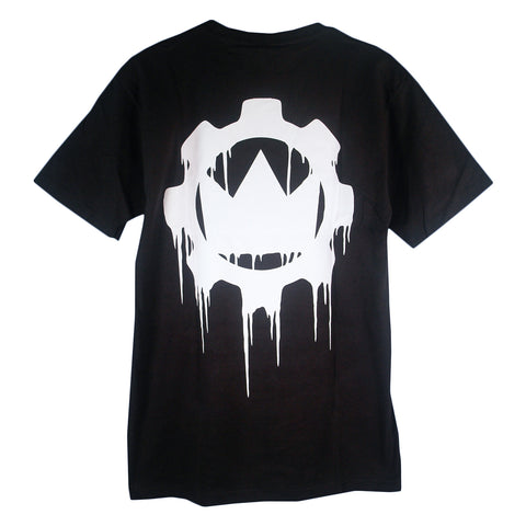 Barbed Wire Color COG Tee - Black back