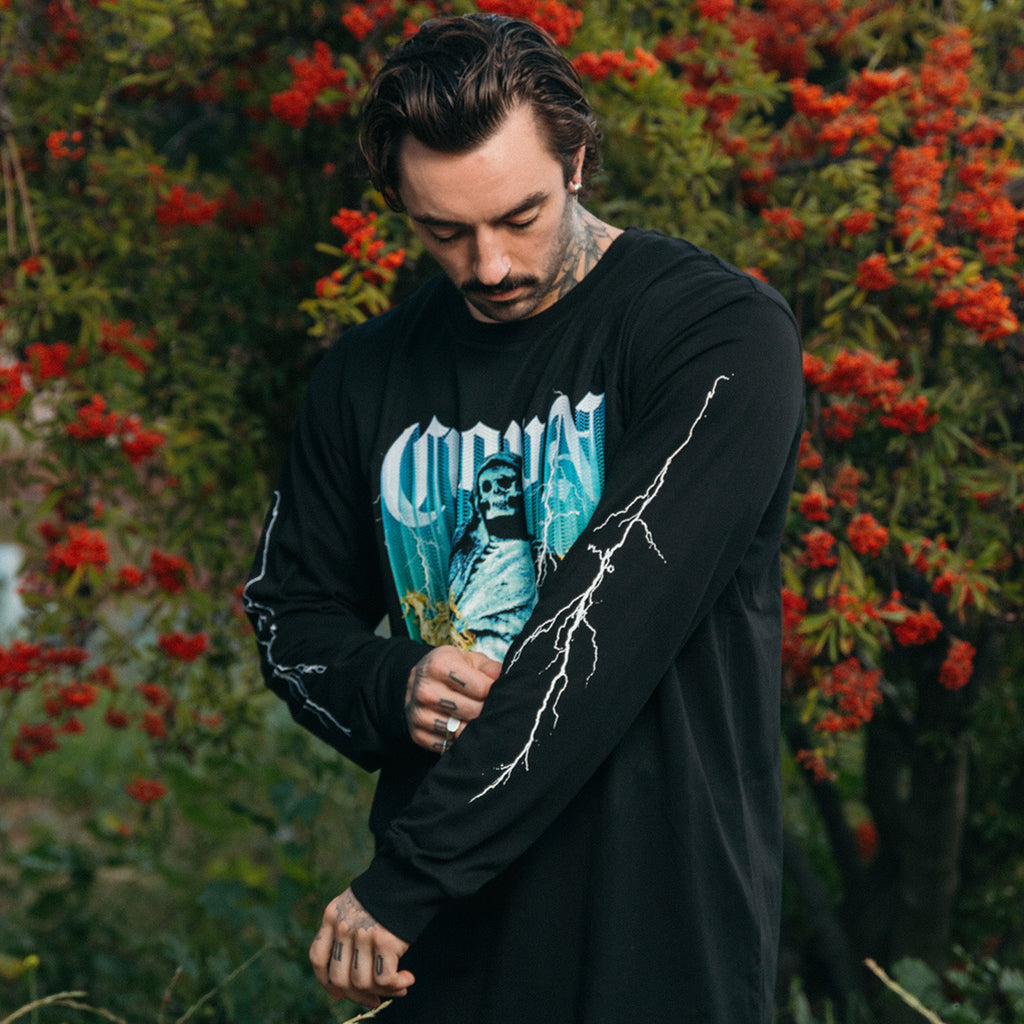 Grim Long Sleeve - Black – Crown The Empire