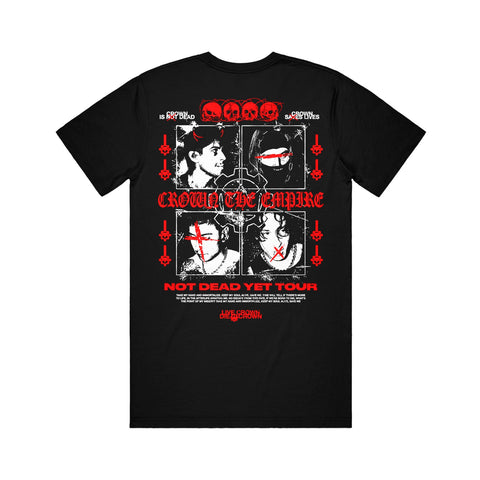 crown the empire Crown Is Dead Black - T-Shirt back