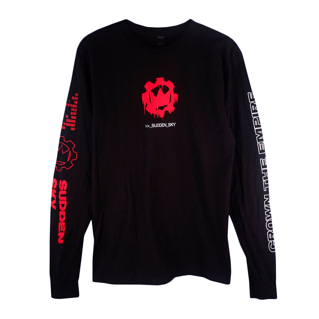 Free Fall Long Sleeve - Black – Crown The Empire