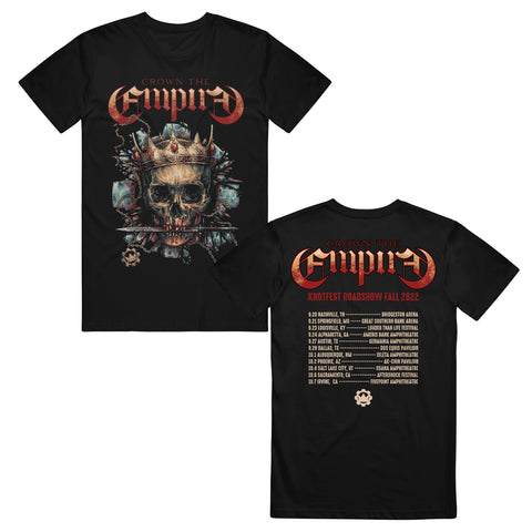 Skull Tour Tee - Black