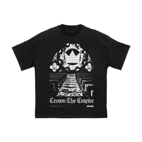 Stained Glass Tee - Black