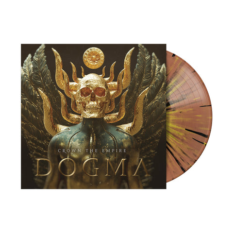 DOGMA Vinyl LP - Orange W/ Yellow & Black Splatter