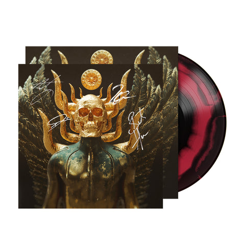 DOGMA Vinyl LP - Black & Red Corona W/ Signed Gold Foil Print